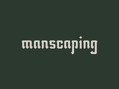 Manscaping