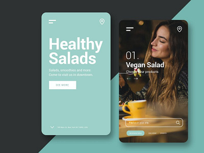 Restaurant app app design layout design ui ui design user experience user interface user profile userinterface