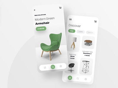 Furniture Store Mobile App UI design app design design layout design ui user experience userinterface ux ux design