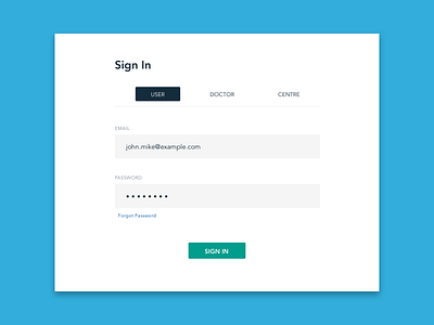 Multiple user Sign In log in sign in