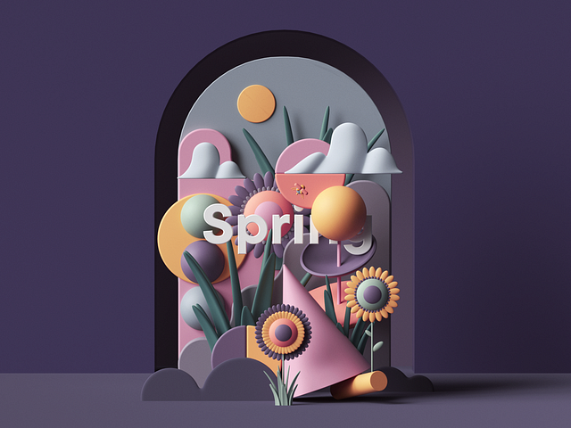 Browse thousands of Spring images for design inspiration | Dribbble