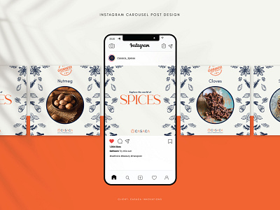 Insta Carousel Ad Design - Casaca branding design dribbble graphic design logo vector