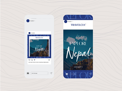 Instagram Post Design - Travelcia