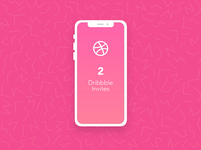 2 Dribbble Invites dribbble invite2