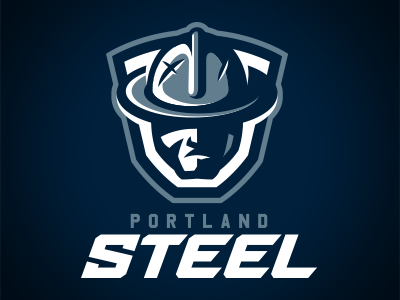 Portland Steel Identity Concept arena football pdx portland steel