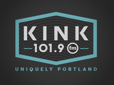 Unused Kink FM Logo fm kink pdx portland radio