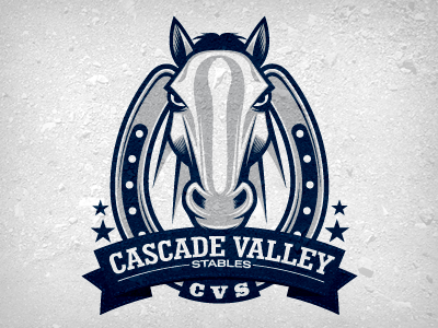 Cascade Valley Stables Logo