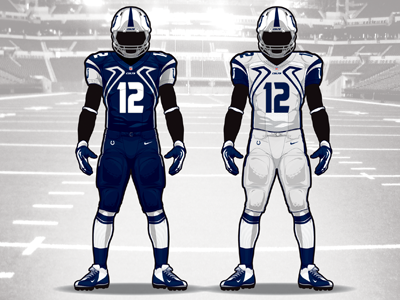 Colts Dribbble apparel colts football helmet indianapolis jersey nfl uniform