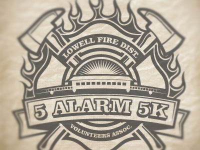 5alarm5k logo marathon