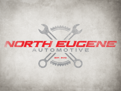 North Eugene Automotive Logo automotive logo