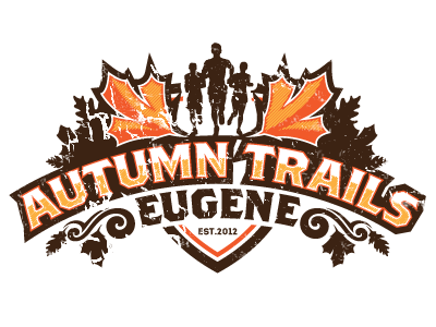 Autumn Trails Logo branding event logo marathon