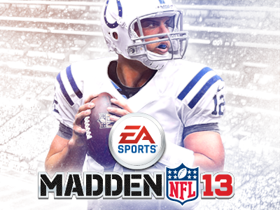 Andrew Luck Madden 13 Cover packaging