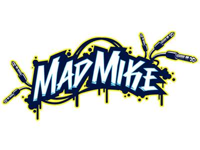 Mad Mike Logo logo typography