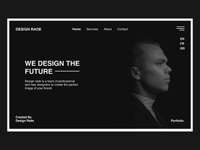 Portfolio Design branding design graphic design illustration portfolio typography ui ux