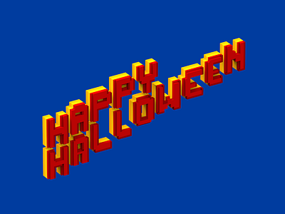 Logo fragment behance review color halloween hexels logo pixel qubicle sticker stickerpack tolitt