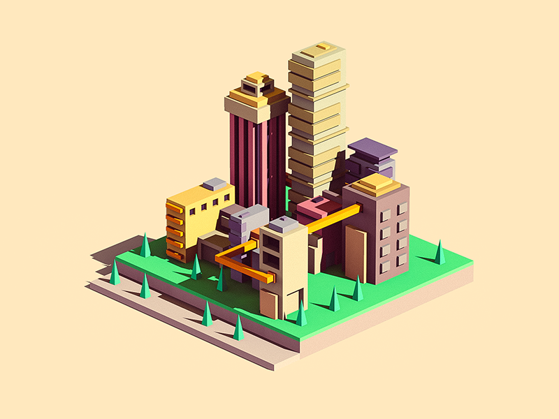 Settlement #2 by Eshkermene on Dribbble