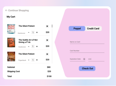Daily::002 - Credit Card System design ui ux