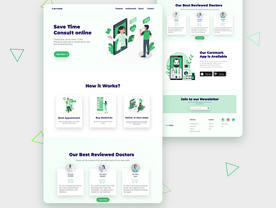 Pharmacy Web Design in Adobe XD- Landing Page/homepage Website adobexd concept creative design doctor health homepage illustration landing page medicine moodboard pharmacy trends typography ui ui design uxdesign web design web page website