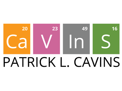 Patrick L. Cavins Logo logo logo design