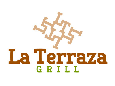La Terraza Grill Logo logo logo design logotype