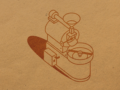 Coffee grinder by Etno Cafe cafe cafe grinder etno grinder icon illustration line art minimal package design pictogram ui vector