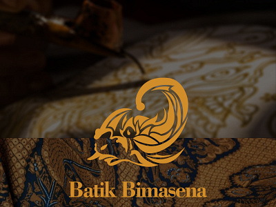 Batik Bimasena Logo batik branding cultural culturelogo design illustration logo logobrand logodesign wayang