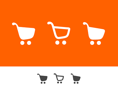 Shopping Carts e commerce icons shopping cart shopping icons simple