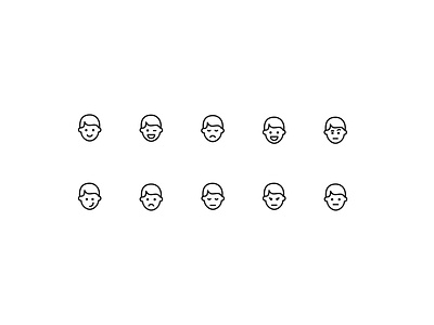 Face emoji icons emoji emotions faces iconpack icons iconset smiley