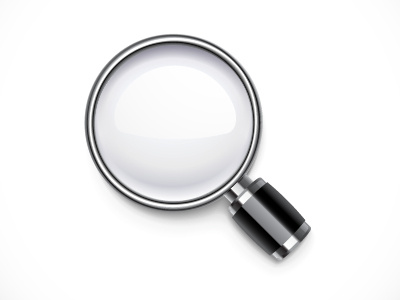 Magnifying Glass icon detective icon illustrator loupe magnifying glass vector