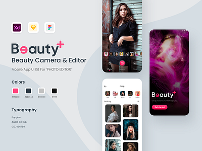 Beauty Plus App Design