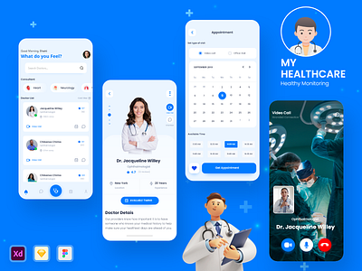 Healthcare app - Doctor Appointment App