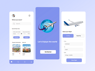 Mobile Travel App UI Kit