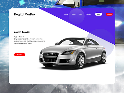 Rental Car Landing Page Design app branding design figma graphic design landing page logo mob app ui ui design ui trends uiux ux design ux trends web page