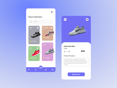 Shoes Online Shop- Mob App app branding design figma graphic design illustration logo mobile app shoes shop ui ui trends uiux ux ux trends web page