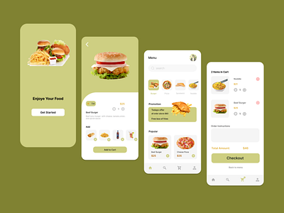 Food Mob App UI/UX Design Kit