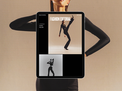 KMHN | Portfolio website concept concept design fashion logo photographer portfolio typography ui ux webdesign website