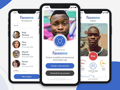 Faceemo - Facial recognition app