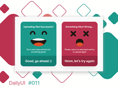 Flash Messages 011 dailyui dailyui 011 flash flash messages form game gamification graphic illustration mobile ui