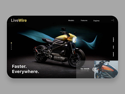 Harley Davidson Livewire Web UI