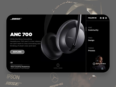 Bose Headphones Web UI