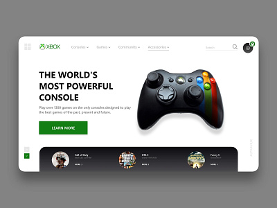 Xbox UI app branding design illustration logo minimal ui ux web website