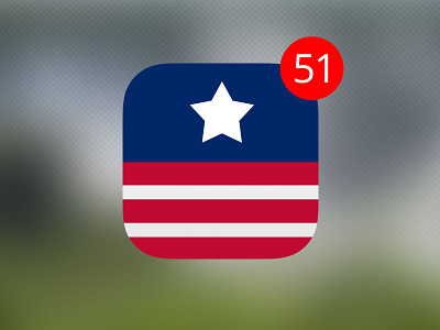 Rebound to an old playoff... flag icon ios7 puerto rico