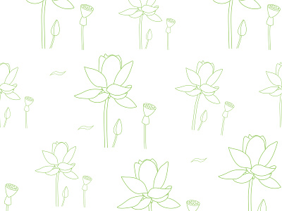 Lotus matcha pattern asana awareness buddhism dzen graphic design lineart lotus meditation pattern seamless seamlesspattern yoga