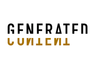 Generated Content logo exploration