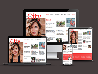 City Blog Site blog site blog website elementor website responsive blog website responsive website wordpress website