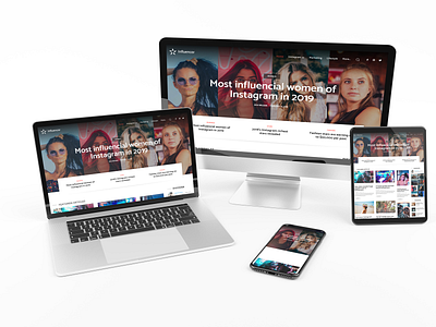 Influencer Newspaper Website wordpress website