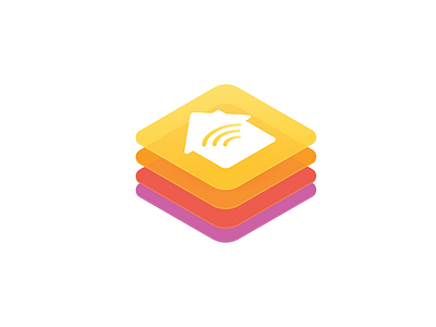 Redesign of Apple HomeKit icon app home kit icon redesign vector