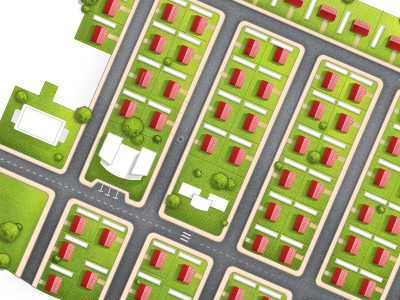 Map houses map suburbia web