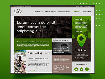 CIMA Website lawyer legal user experience userinterface webdesign webdesigner website