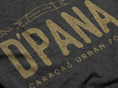 D'PANA Urban Food Identity branding food grunge idenity urban vintage vintage logo